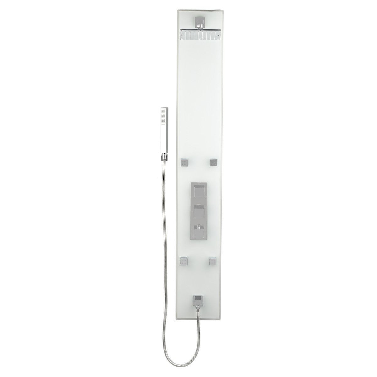 GLASHOWER Anima Glass masažni termostatski tuš panel