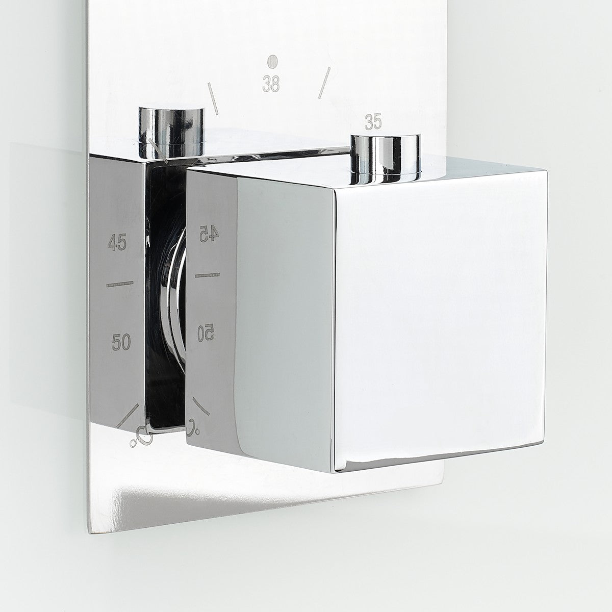 GLASHOWER Anima Glass masažni termostatski tuš panel