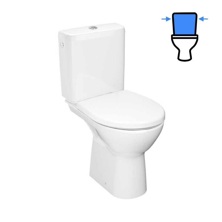 H8273860002801 Jika Lyra Plus talna brezrobna WC školjka monoblok