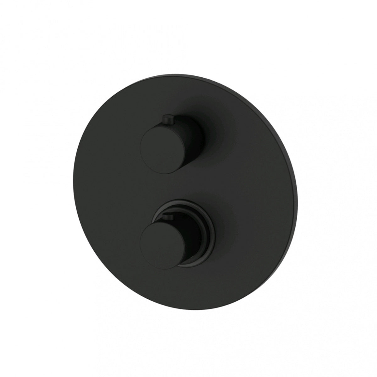 LIG018NO Paffoni Light termostatska pokrivna plošča črna