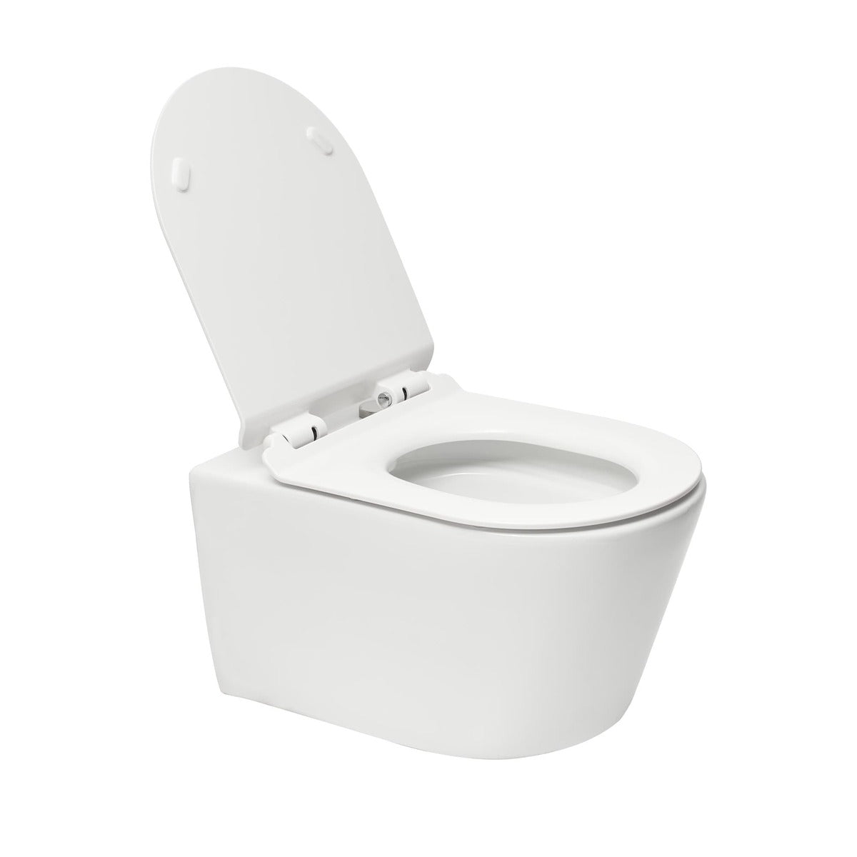 SATBRE011RREXP SAT Brevis viseča brezrobna WC školjka z WC desko s počasnim zapiranjem