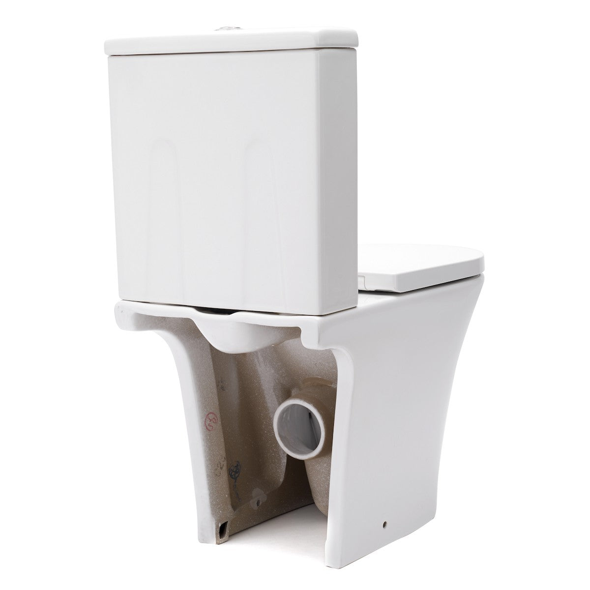 SATBRE030RREXVP SAT Brevis talna brezrobna WC školjka monoblok z WC desko s počasnim zapiranjem