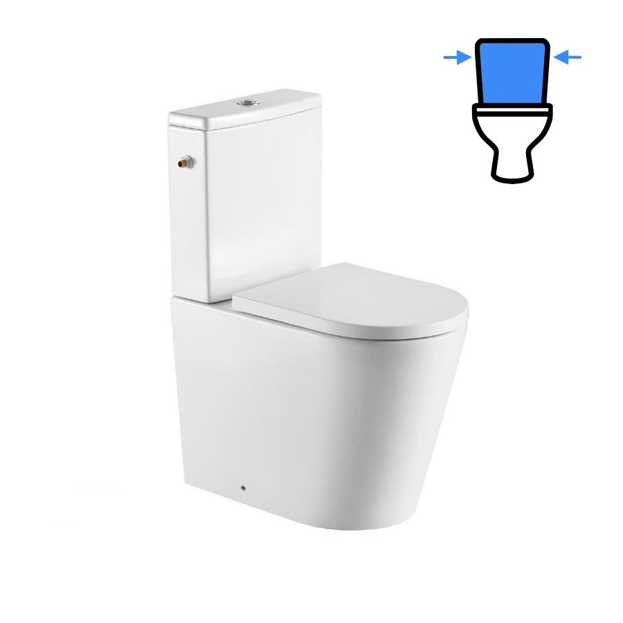 SATBRE031RREXVP SAT talna brezrobna WC školjka monoblok z WC desko s počasnim zapiranjem