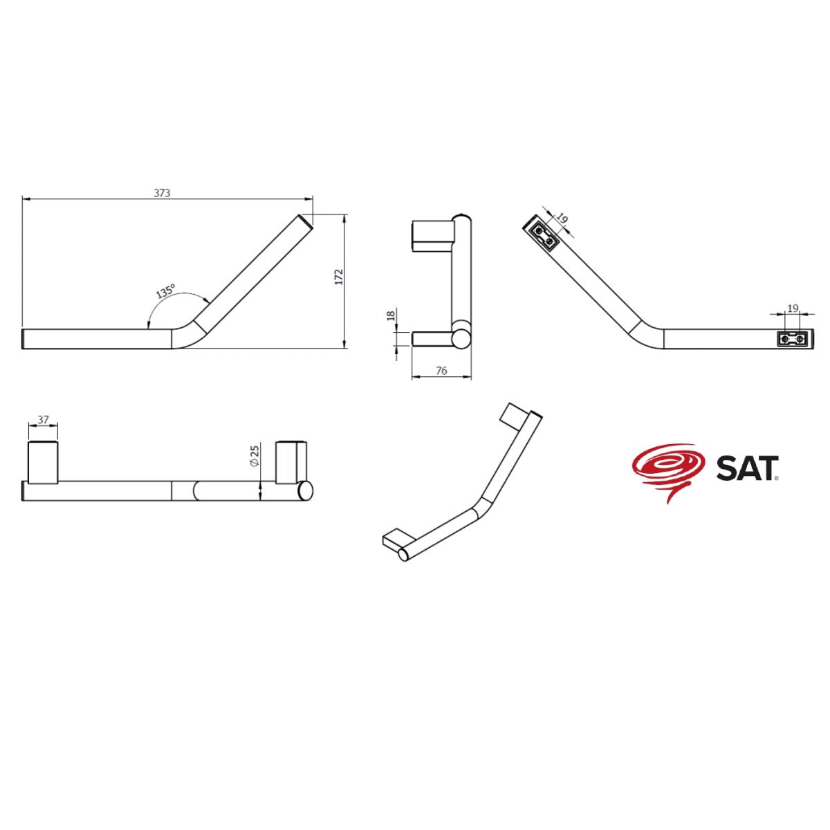 SATDMADUNIRLP SAT ročaj