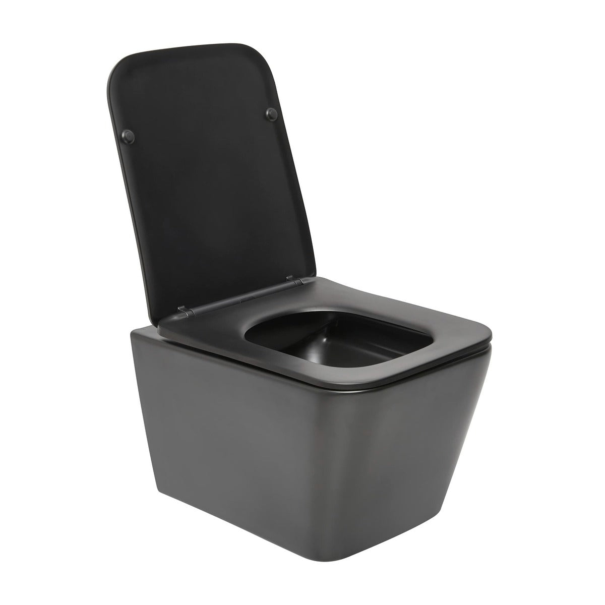 SATINF012SREXPBKM SAT Infinitio viseča brezrobna WC školjka z WC desko s počasnim zapiranjem