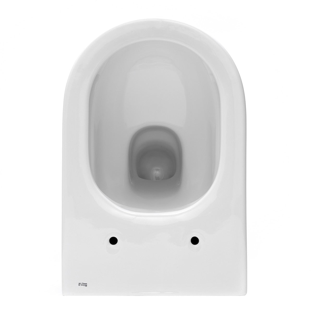 SIKOSRG001 Roca The Gap viseča brezrobna WC školjka z WC desko s počasnim zapiranjem