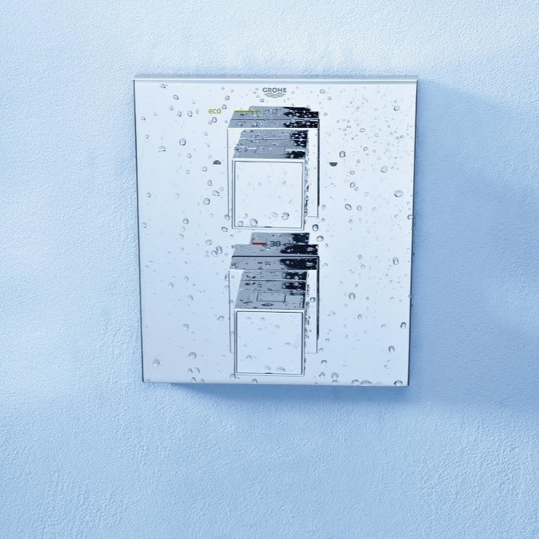 Armature 24154000 Grohe Grohtherm Cube termostatska pokrivna plošča | KOPALNICA-ONLINE.SI